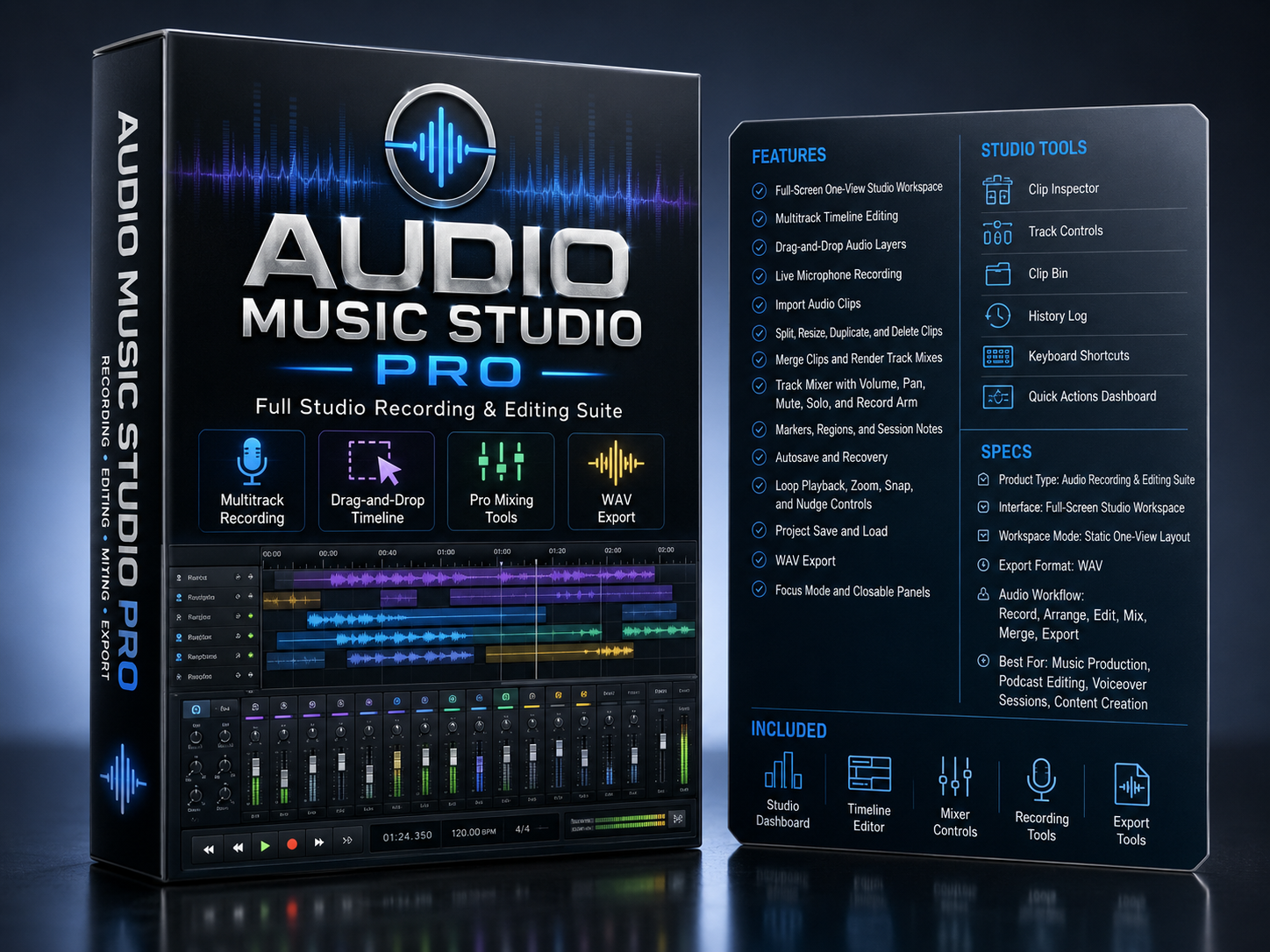 Audio Music Studio Pro